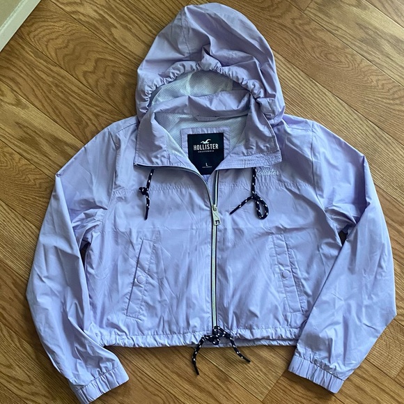 ❗️SOLD❗️Hollister Full-Zip Windbreaker - Picture 4 of 5